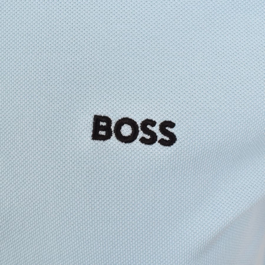 Image number 3 for BOSS Paddy Polo T Shirt Open Blue