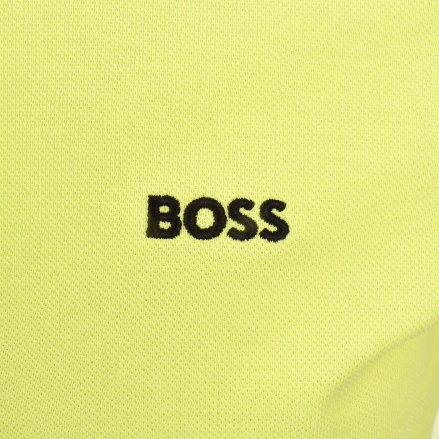 Image number 3 for BOSS Paddy Polo T Shirt Yellow