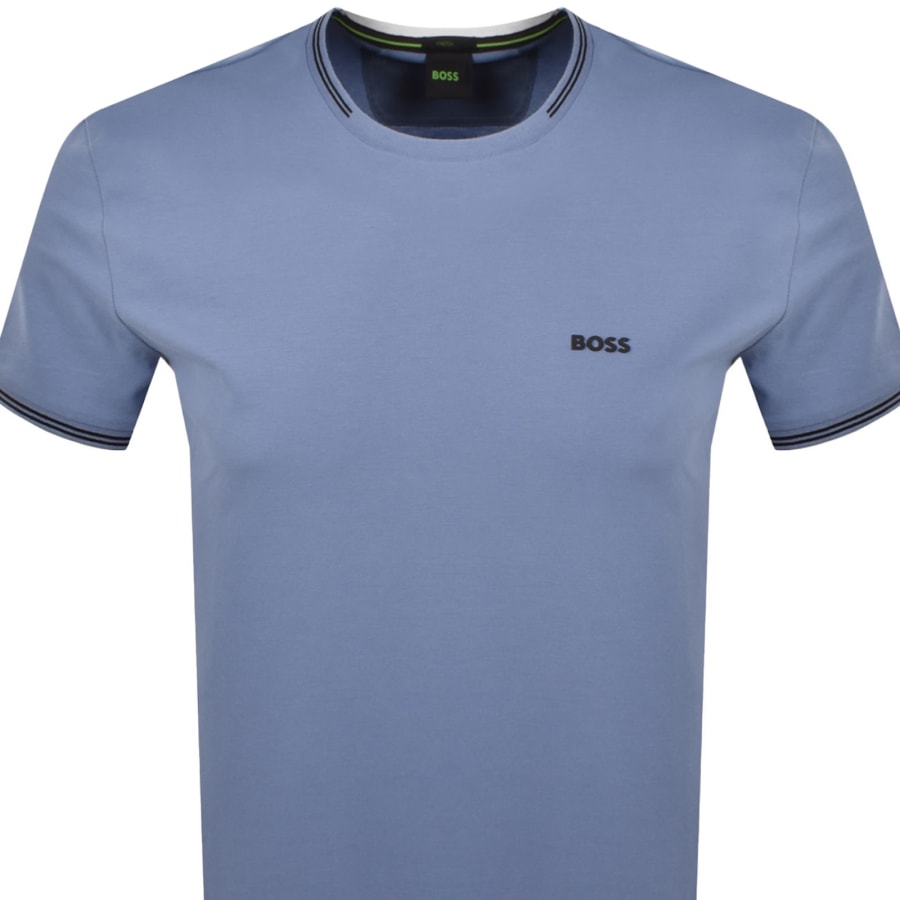 Image number 2 for BOSS Taul T Shirt Light Blue