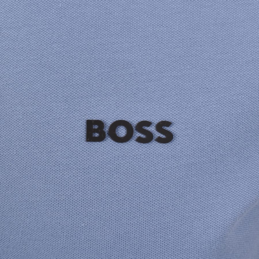 Image number 3 for BOSS Taul T Shirt Light Blue