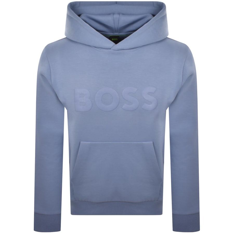 Image number 1 for BOSS Soody Hoodie Light Blue