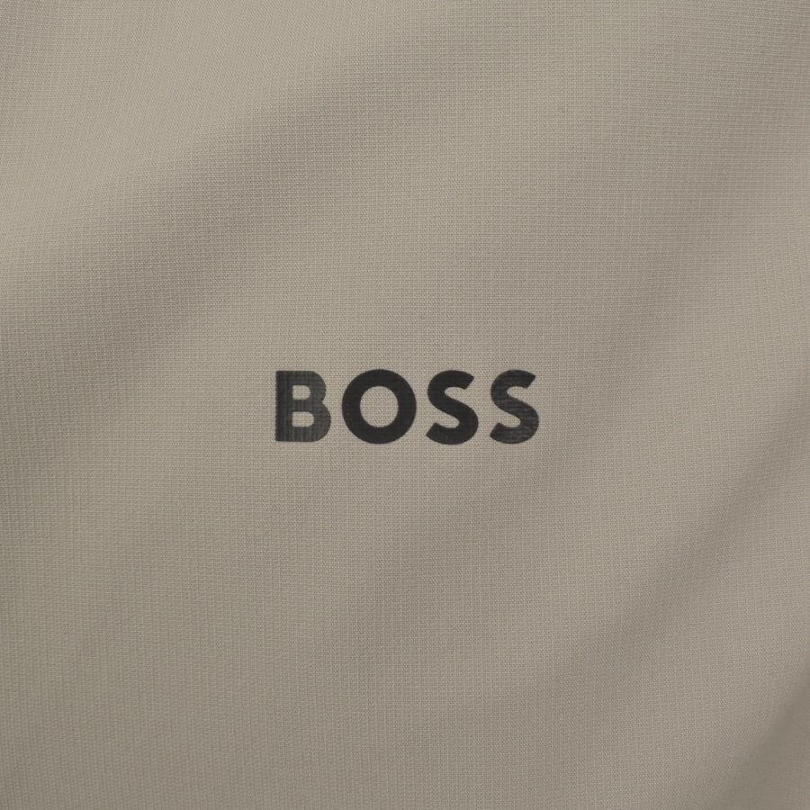 Image number 3 for BOSS Terrace Hooded Gilet Brown