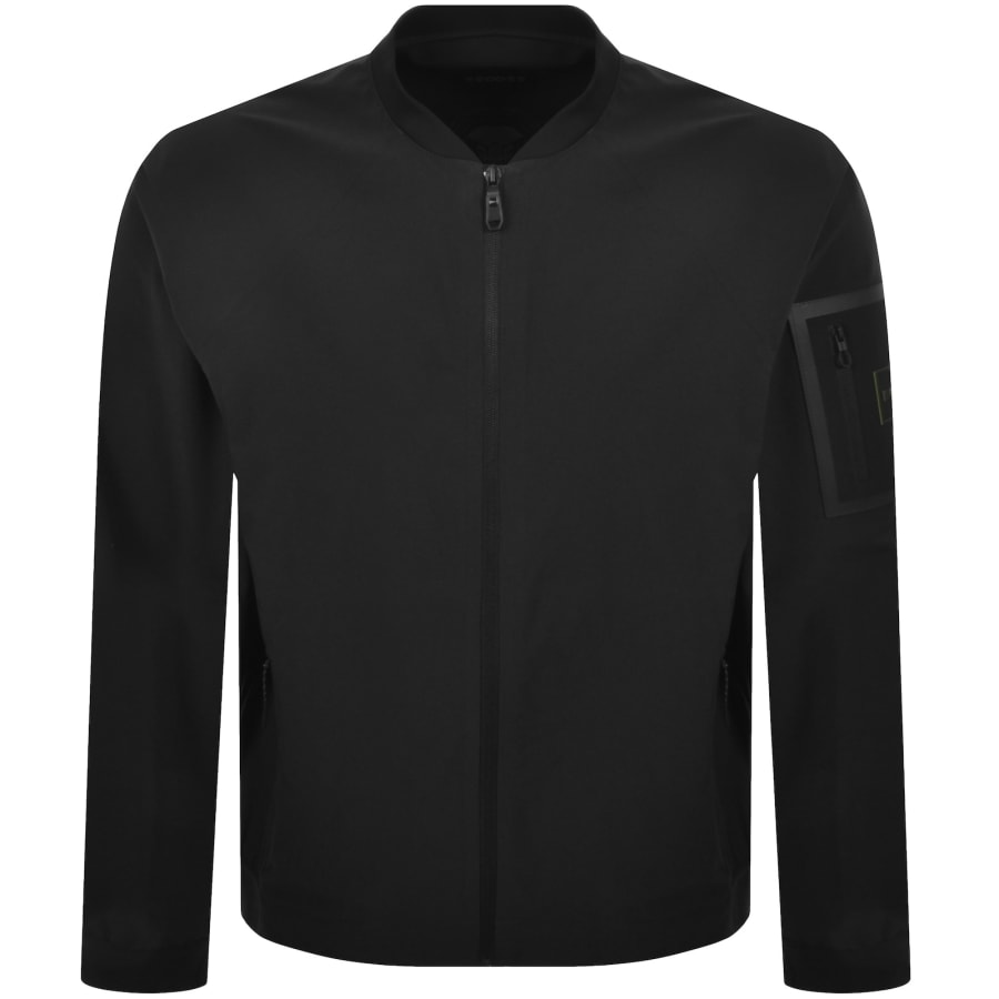 Image number 2 for BOSS Globe Hexa Bomber Jacket Black