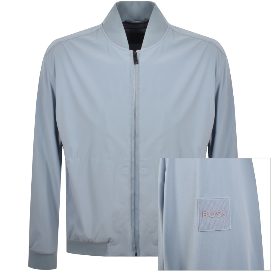 Image number 1 for BOSS Osurf Softshell Jacket Light Blue