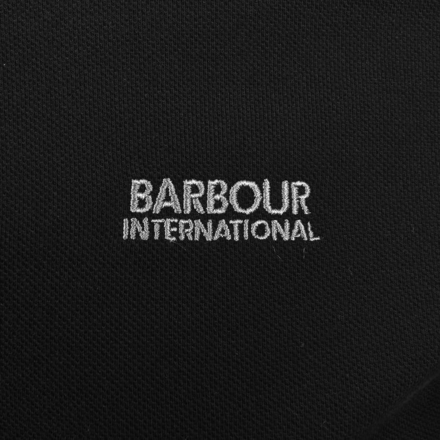 Image number 3 for Barbour International Howell Polo T Shirt Black