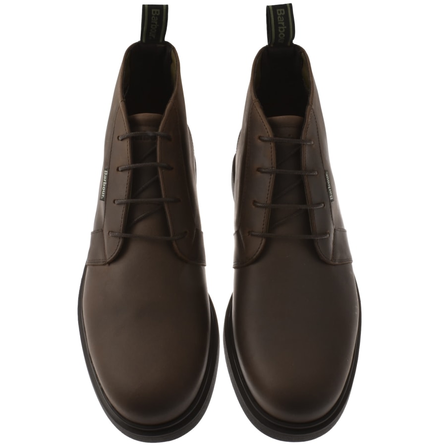 Image number 3 for Barbour Meays Chukka Boots Brown