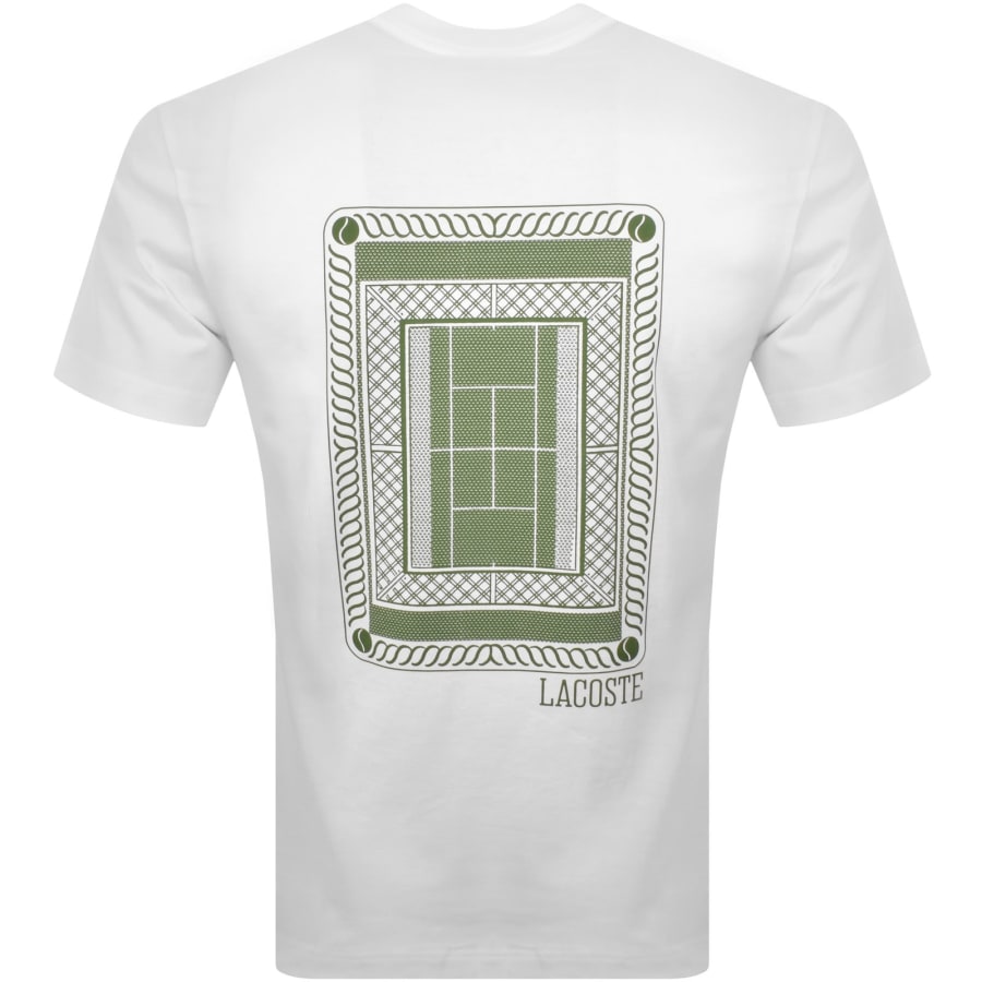 Image number 5 for Lacoste Crew Neck T Shirt White