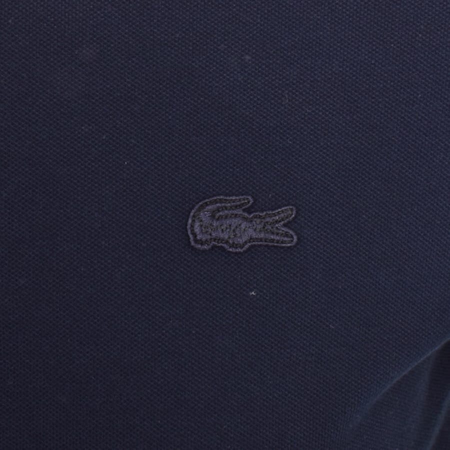 Image number 3 for Lacoste Short Sleeved Polo T Shirt Navy