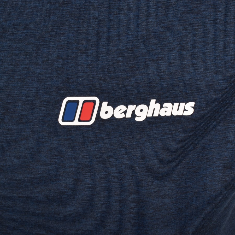 Image number 3 for Berghaus Farndale Tech T Shirt Dark Blue