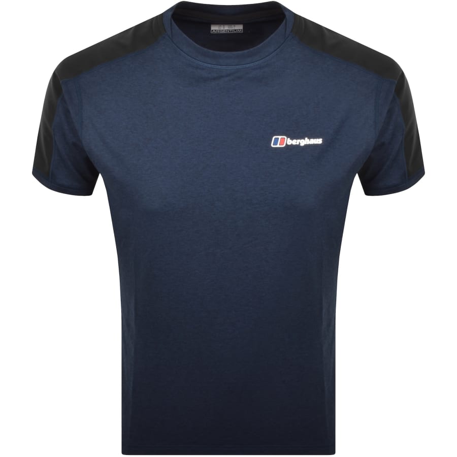 Image number 1 for Berghaus Farndale Tech T Shirt Dark Blue