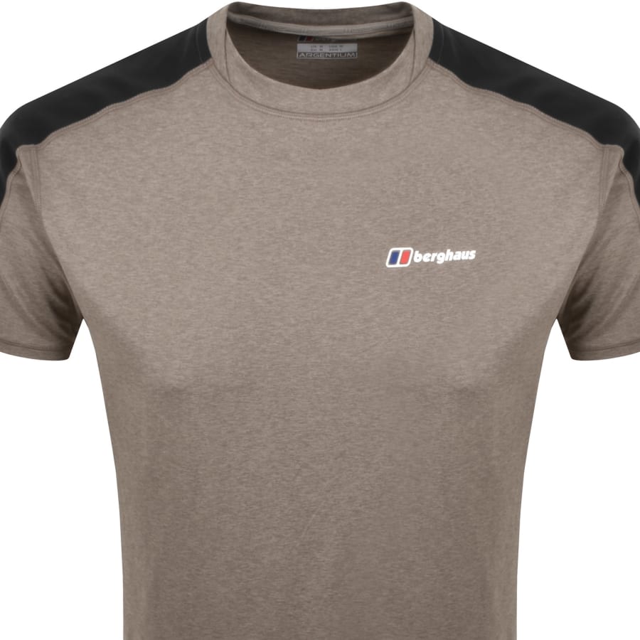 Image number 2 for Berghaus Farndale Tech T Shirt Brown