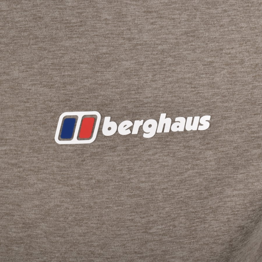 Image number 3 for Berghaus Farndale Tech T Shirt Brown