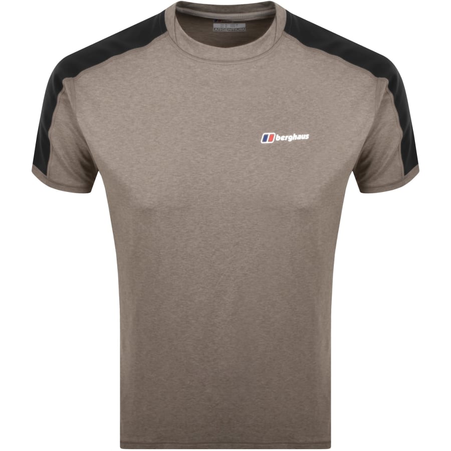 Image number 1 for Berghaus Farndale Tech T Shirt Brown
