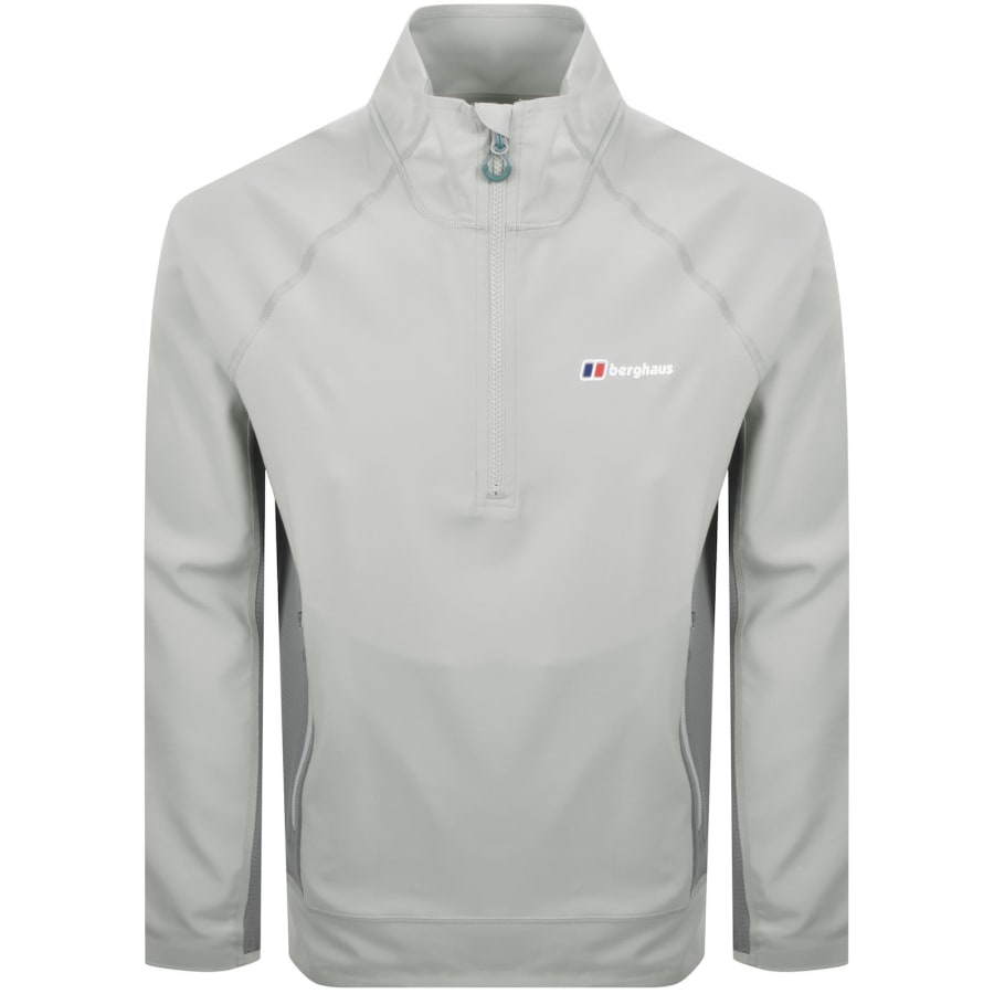 Image number 1 for Berghaus Wavertree Half Zip Jacket Grey