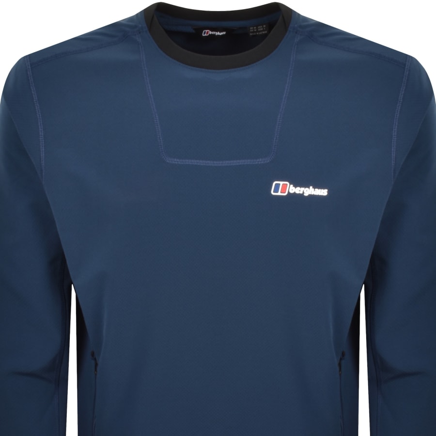 Image number 2 for Berghaus Greenbank Sweatshirt Dark Blue