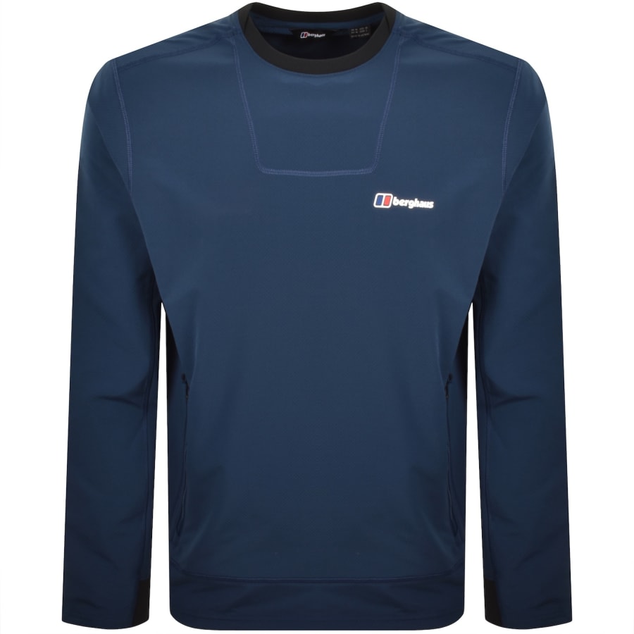 Image number 1 for Berghaus Greenbank Sweatshirt Dark Blue