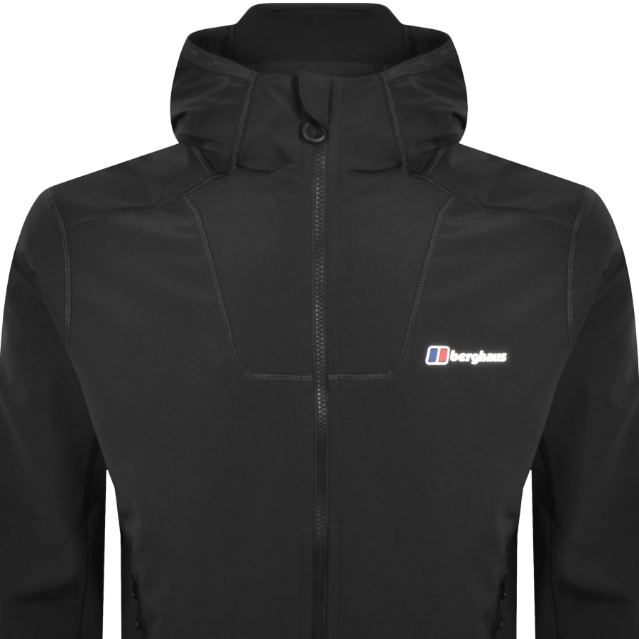 Image number 2 for Berghaus Greenbank Hooded Jacket Black