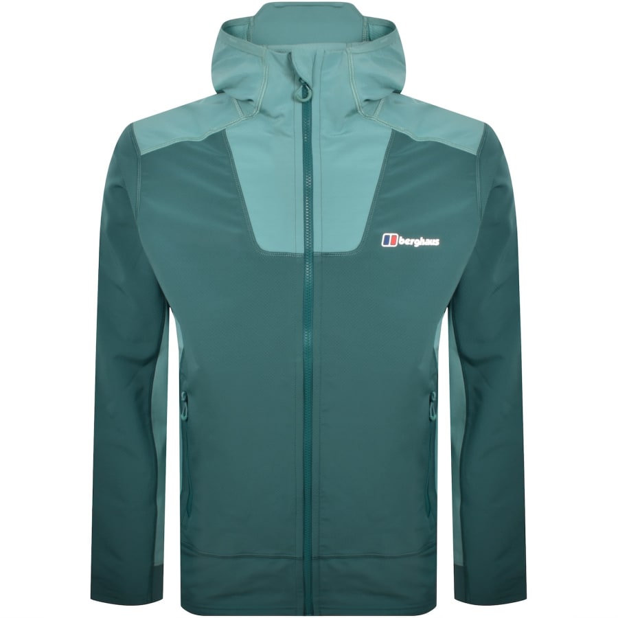 Image number 1 for Berghaus Greenbank Hooded Jacket Light Blue