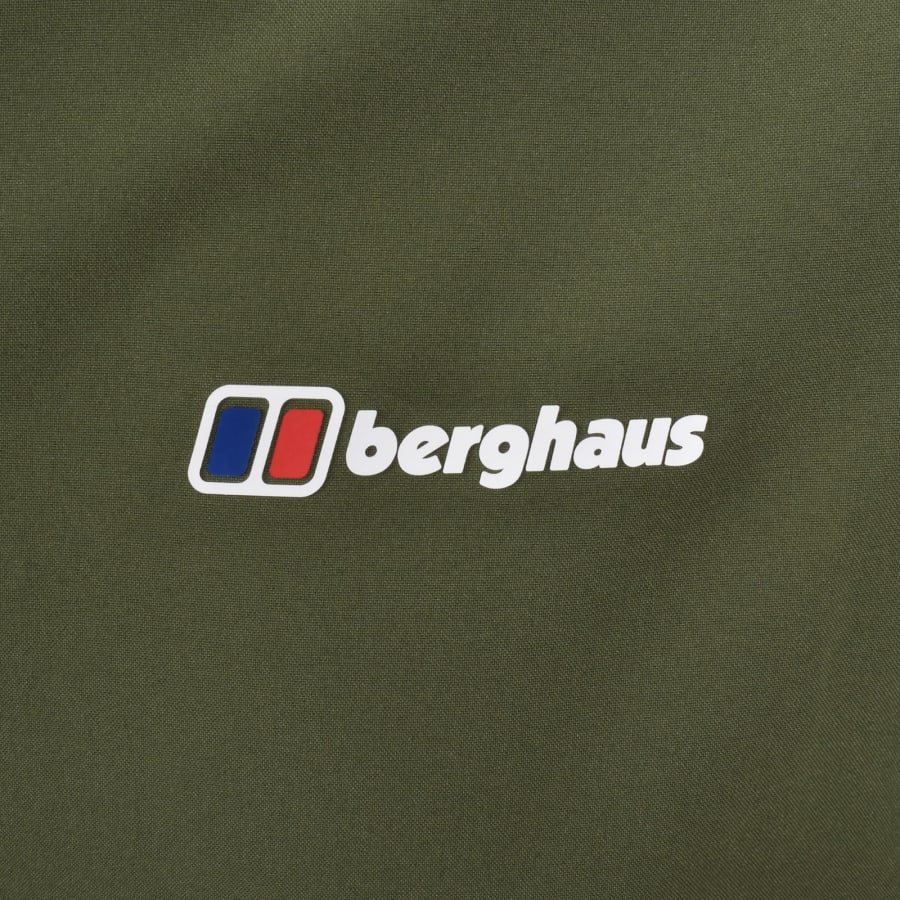 Image number 3 for Berghaus Wavertree Half Zip Jacket Dark Green