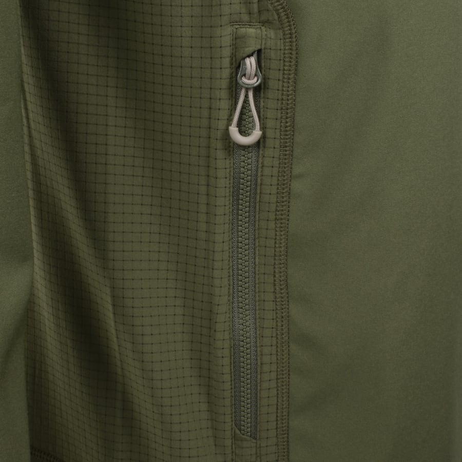 Image number 5 for Berghaus Wavertree Half Zip Jacket Dark Green