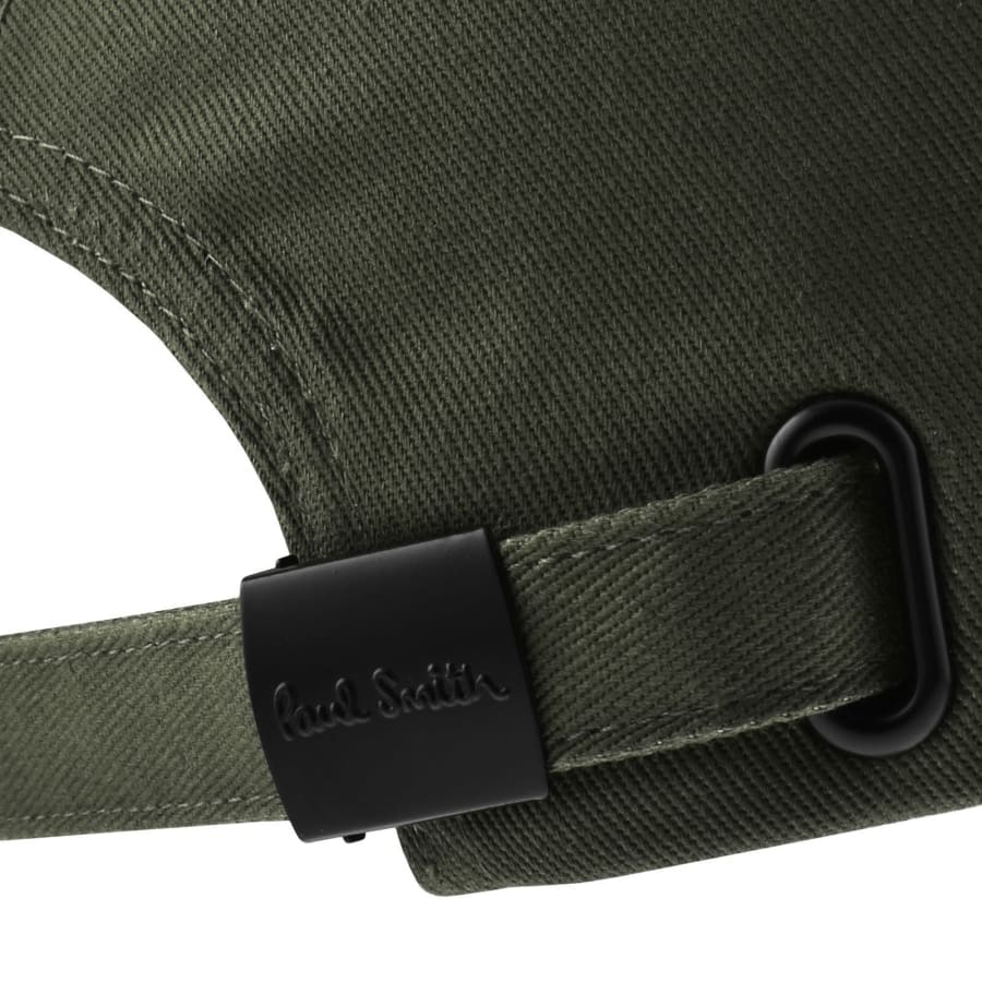 Image number 3 for Paul Smith Seasonal Zebra Baseball Cap Green