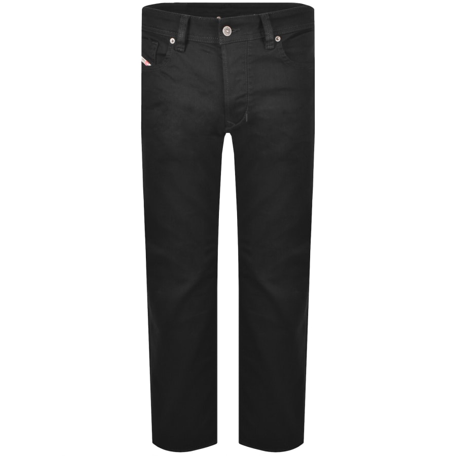 Image number 2 for Diesel 1985 Larkee Regular Fit Jeans Black