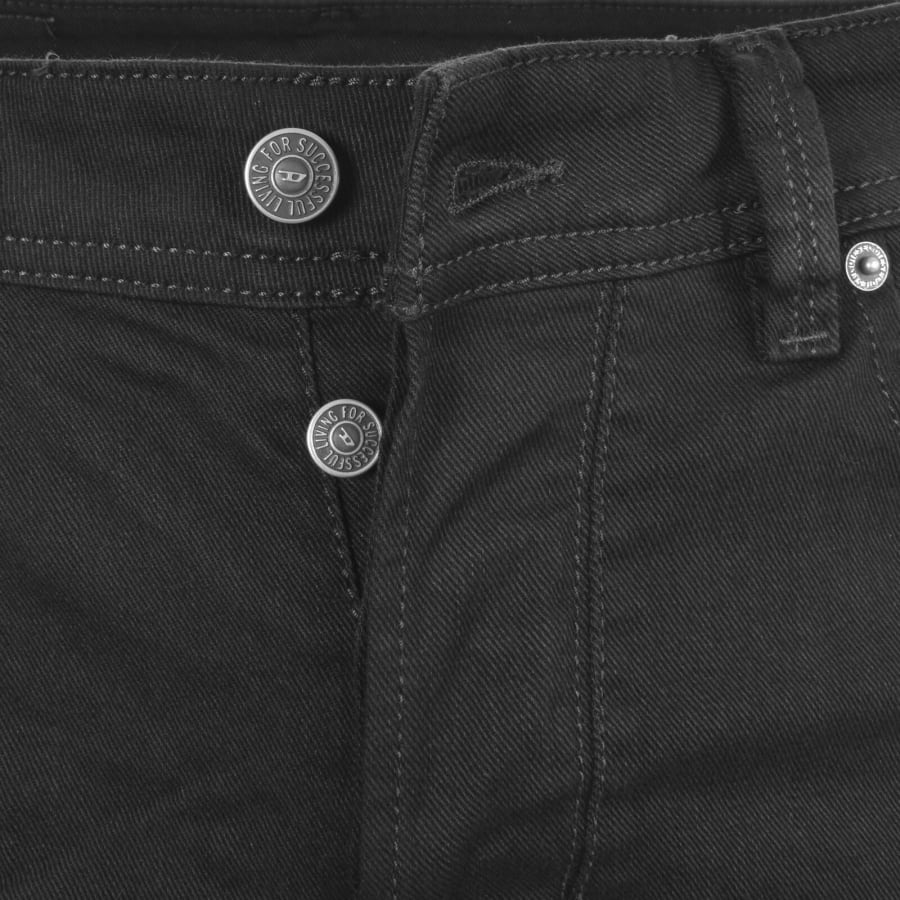 Image number 5 for Diesel 1985 Larkee Regular Fit Jeans Black