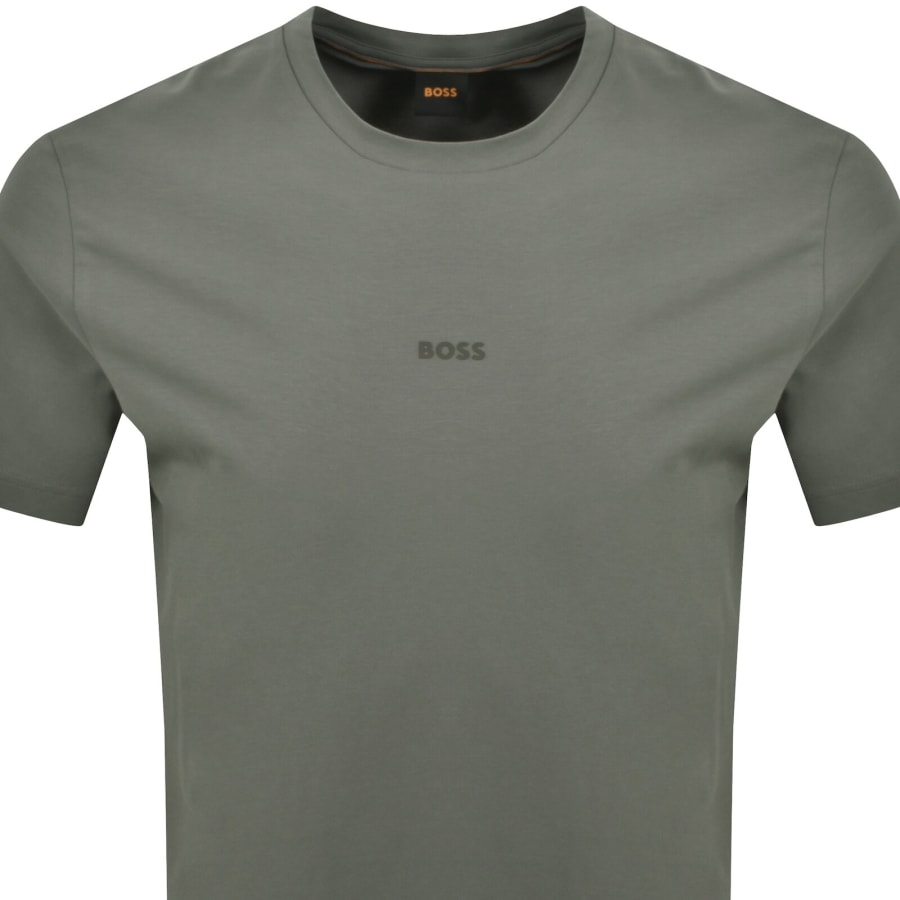 Image number 2 for BOSS TChup Logo T Shirt Grey