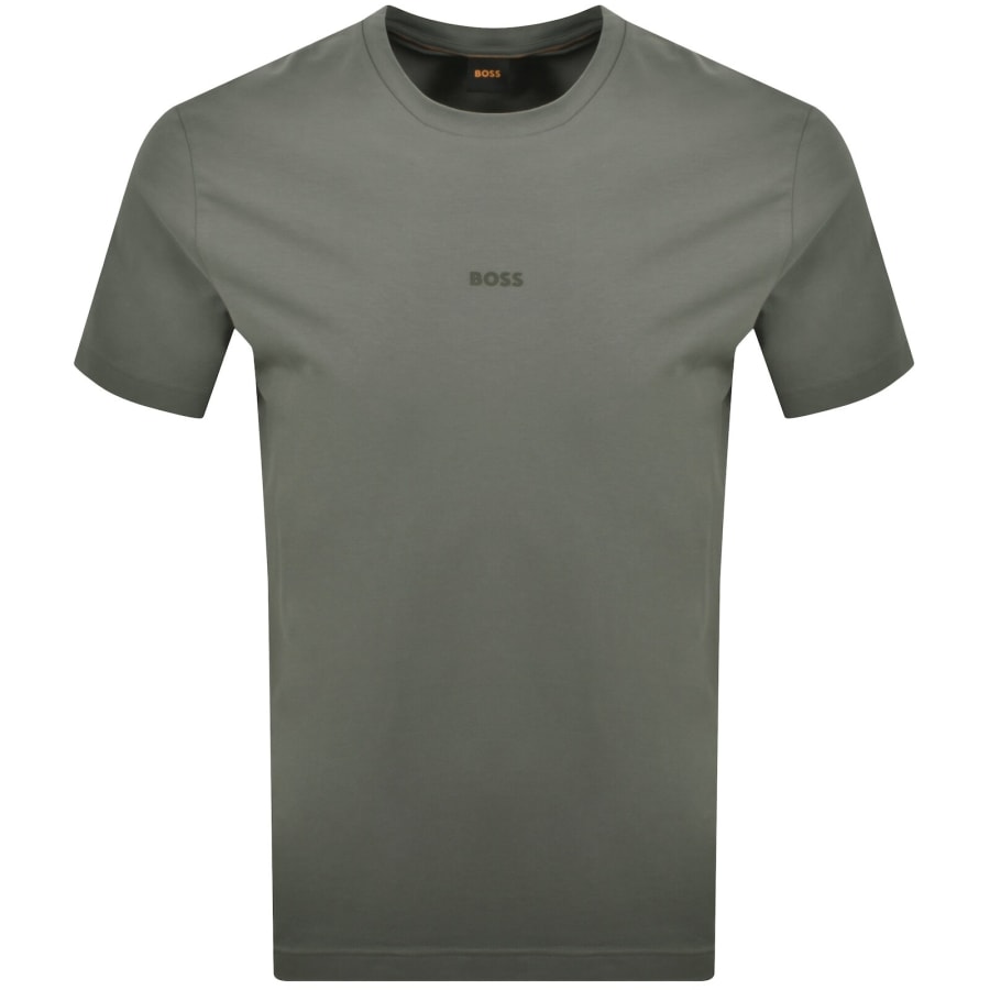 Image number 1 for BOSS TChup Logo T Shirt Grey