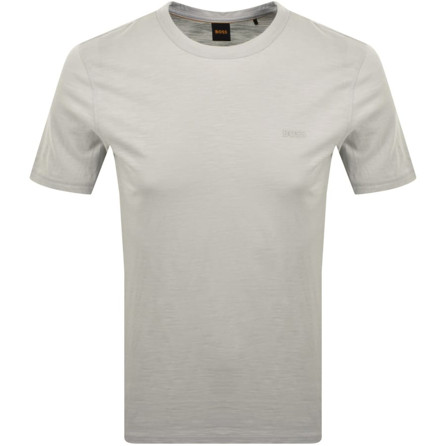 Image number 1 for BOSS Tegood T Shirt Grey