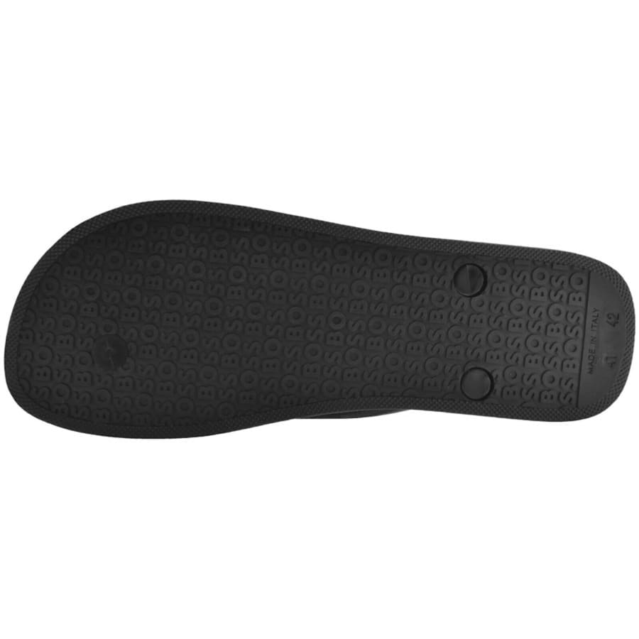 Image number 5 for BOSS Tracy Flip Flops Black