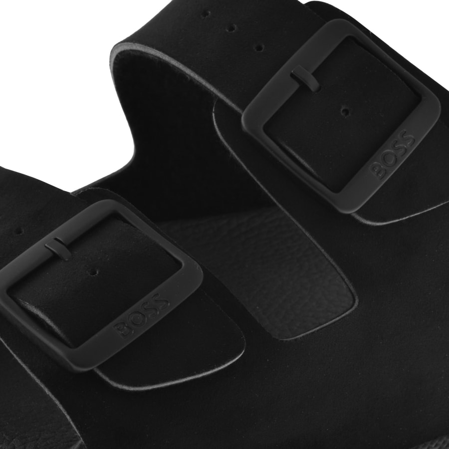Image number 4 for BOSS Surfley Sandals Black