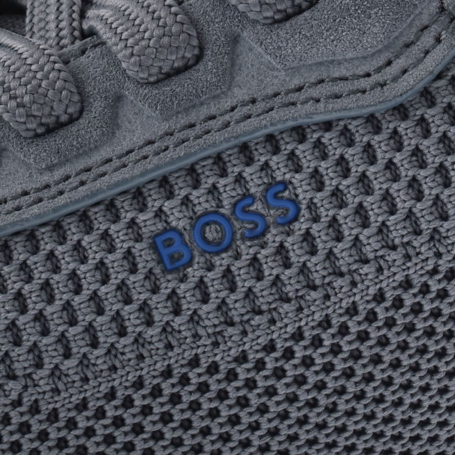 Image number 4 for BOSS Motion Trainers Open Grey