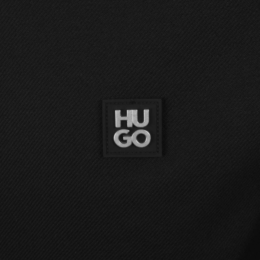 Image number 3 for HUGO Dinote Polo T Shirt Black