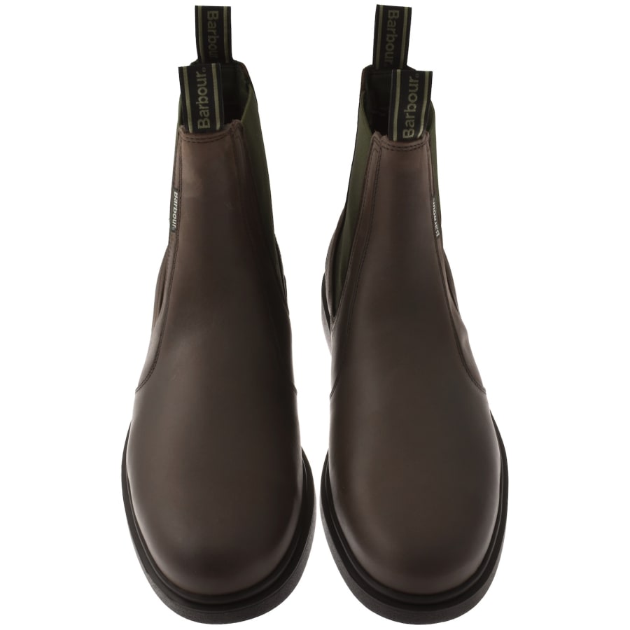 Image number 3 for Barbour Hale Chelsea Boots Brown