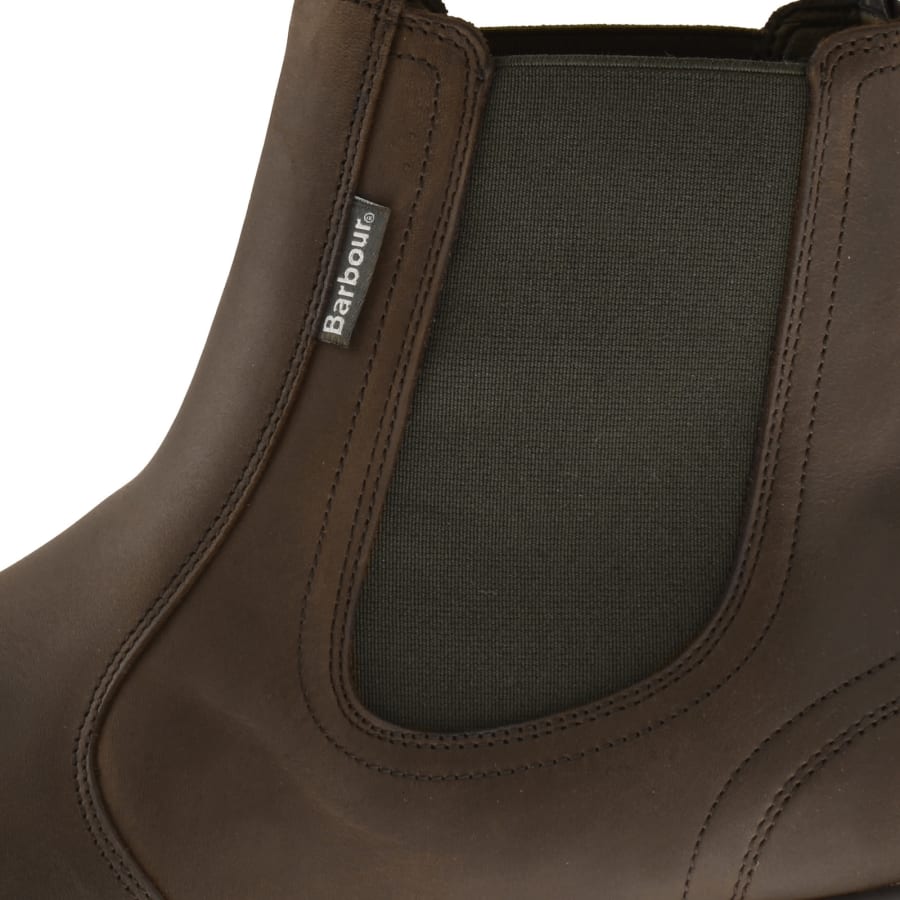 Image number 4 for Barbour Hale Chelsea Boots Brown