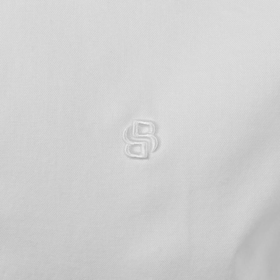 Image number 3 for BOSS H Liam Short Sleeve Shirt White