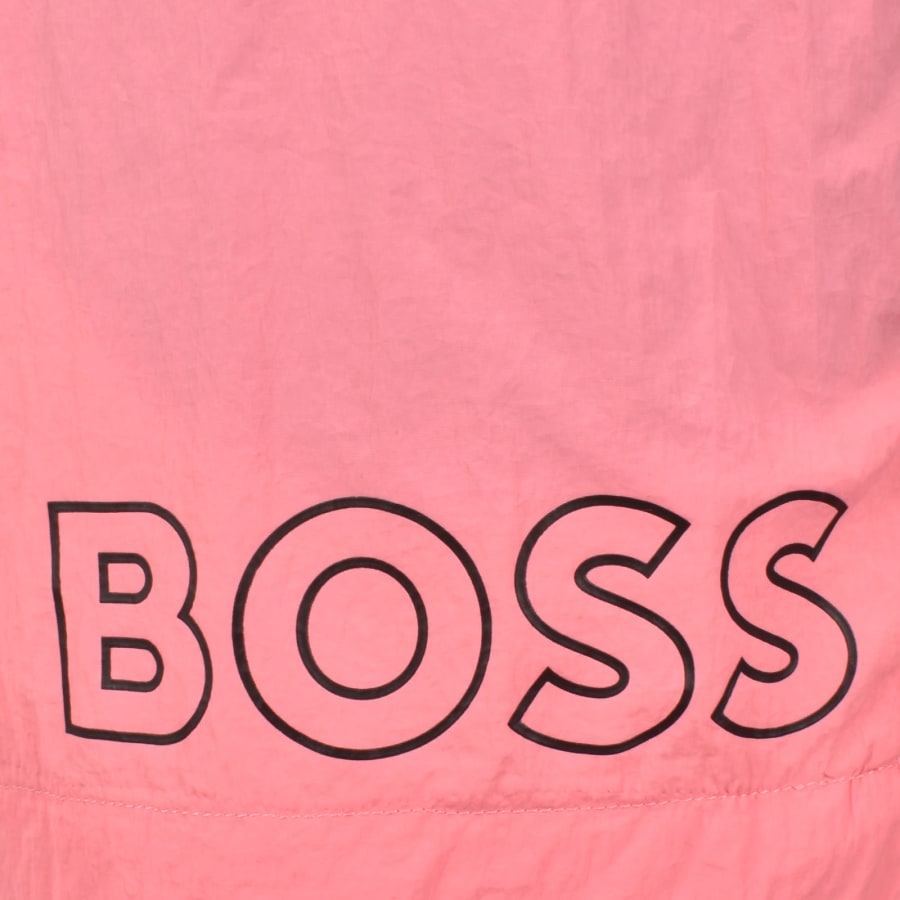Image number 3 for BOSS Mooneye Swim Shorts Pink