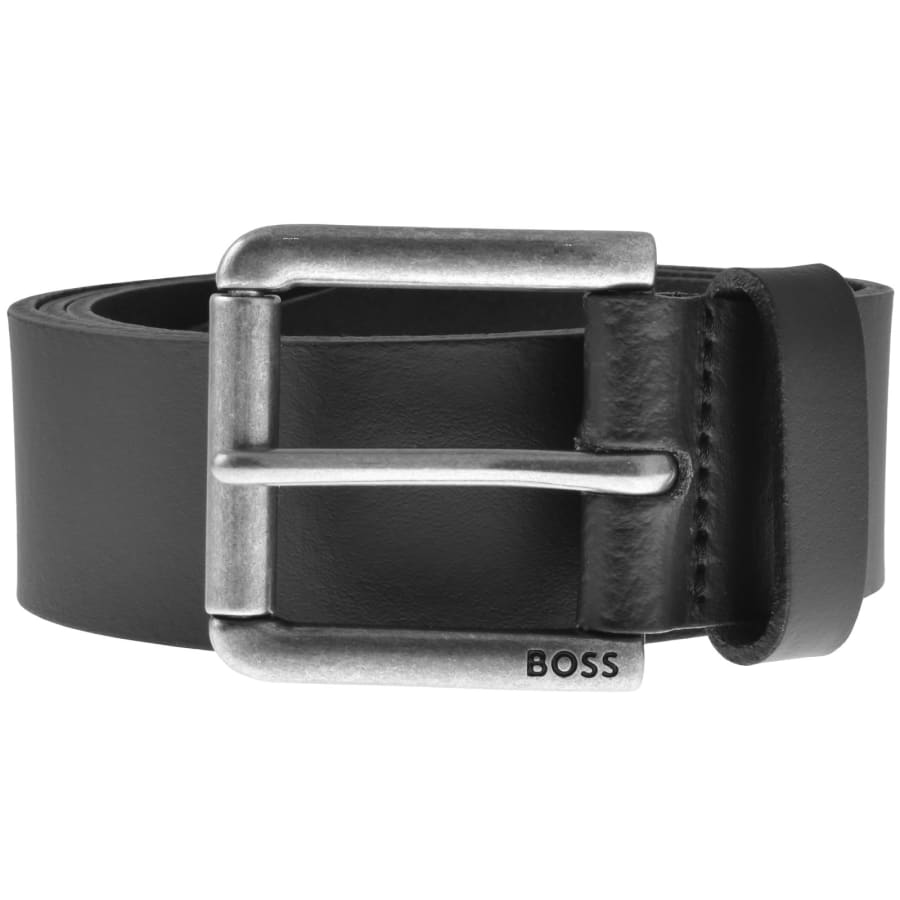 Image number 1 for BOSS Joris Roller Buckle Belt Black
