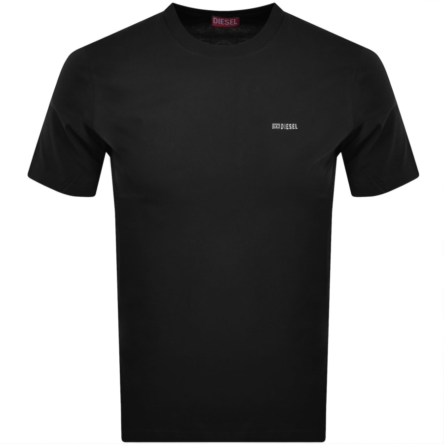 Image number 1 for Diesel T Adjust Met T Shirt Black
