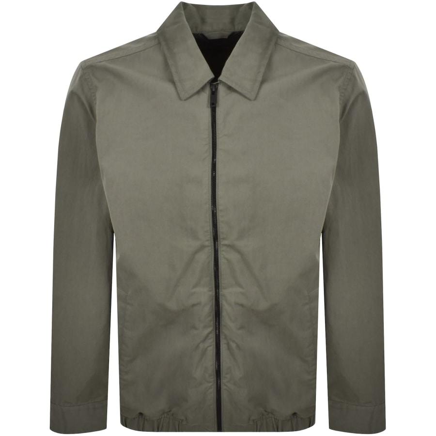 Image number 2 for BOSS Loppo Full Zip Overshirt Grey