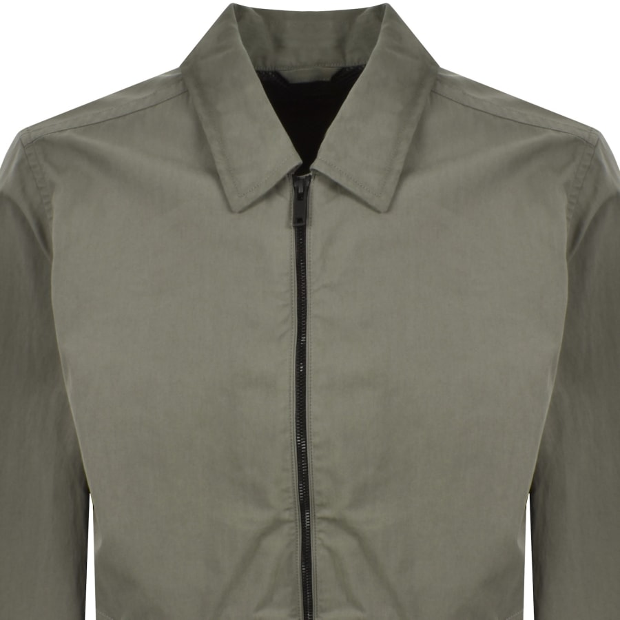 Image number 3 for BOSS Loppo Full Zip Overshirt Grey