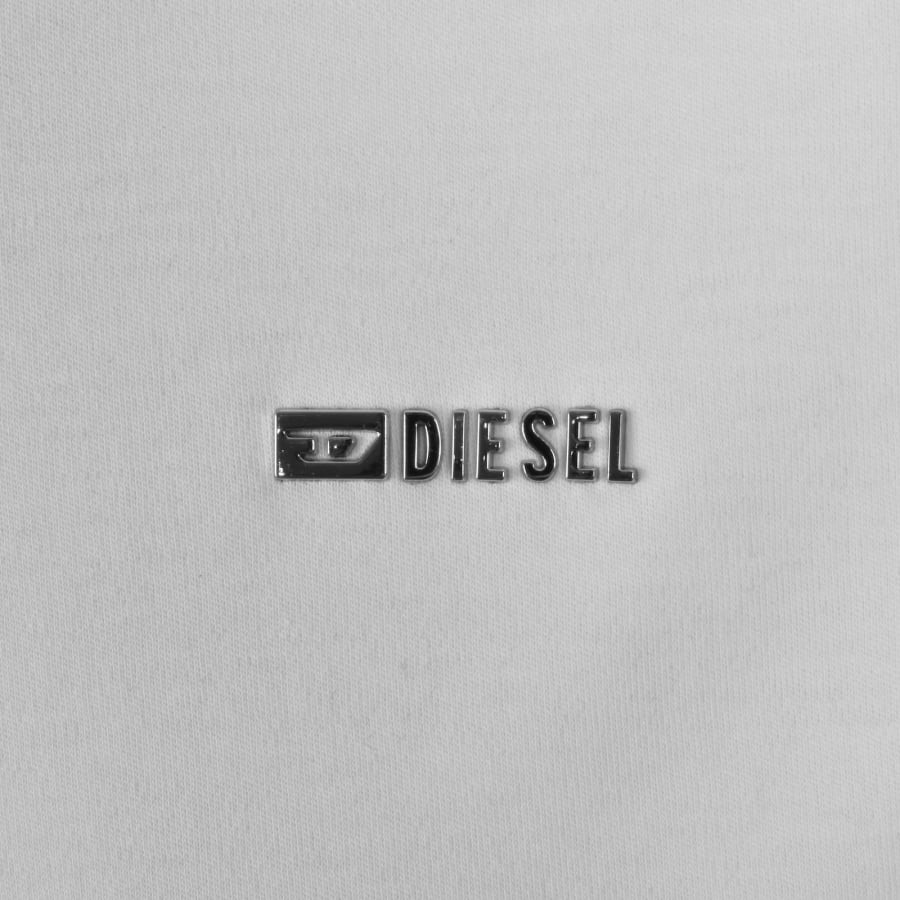Image number 3 for Diesel T Adjust Met T Shirt White
