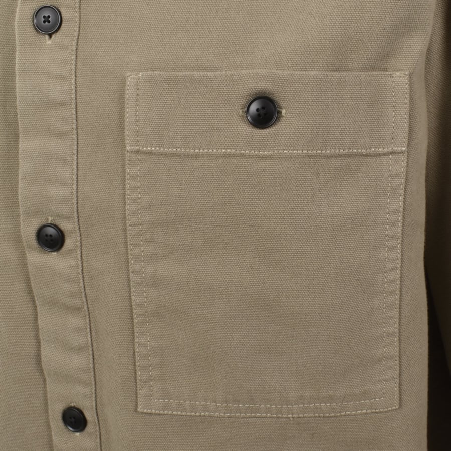 Image number 5 for BOSS Locky 2 Overshirt Khaki