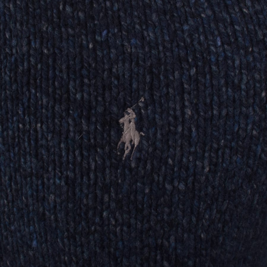 Image number 3 for Ralph Lauren Wool Blend Knit Jumper Navy
