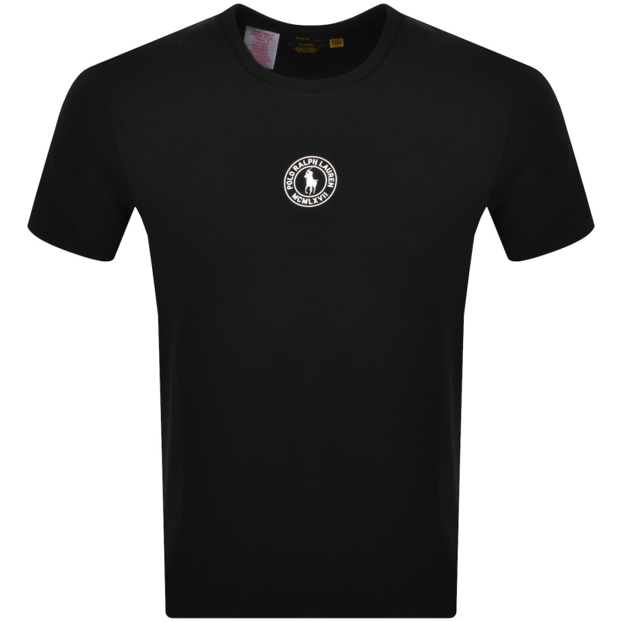 Image number 1 for Ralph Lauren Crew Neck T Shirt Black