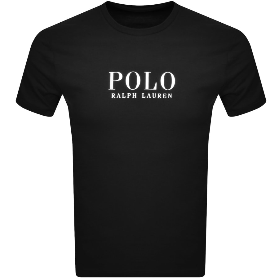 Image number 1 for Ralph Lauren Logo Crew Neck T Shirt Black