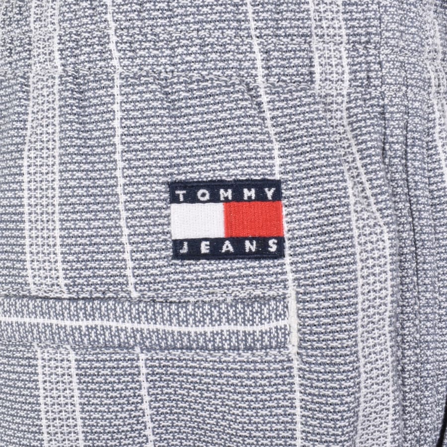 Image number 3 for Tommy Jeans Textured Beach Shorts Blue