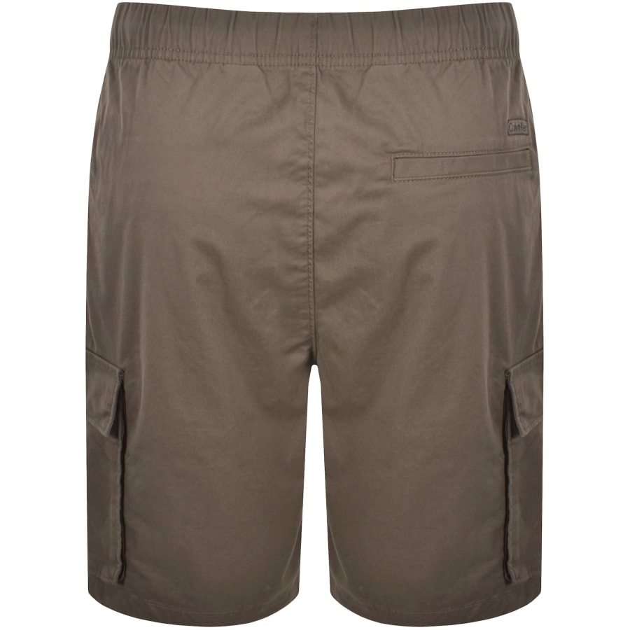 Image number 2 for Calvin Klein Jeans Cargo Shorts Brown