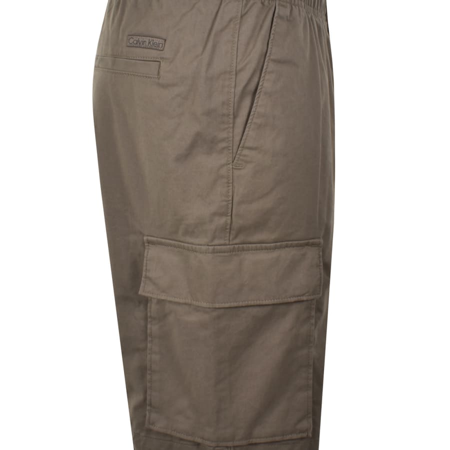 Image number 3 for Calvin Klein Jeans Cargo Shorts Brown